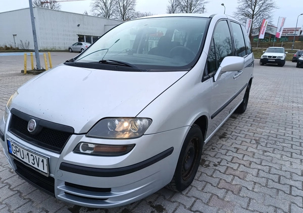 Fiat Ulysse cena 13600 przebieg: 286000, rok produkcji 2010 z Osieczna małe 46